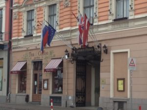 Garden Palace Hotel Grēcinieku ielā. Foto: Re:Baltica